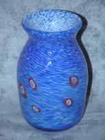 Medium Blue Murrini Vase