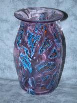 Rose and shards small vase