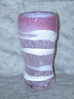 amethyst, white and rose vase 1