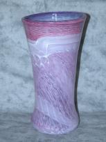 amethyst, white and rose vase 2