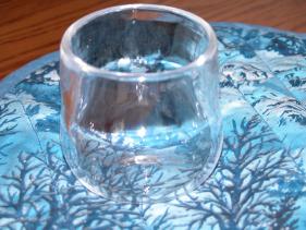 small drinking glass
